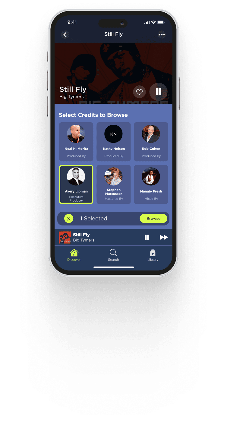 Connects flow screen 2